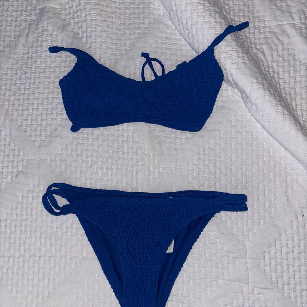 Hollister Royal Blue Women's Swim Set